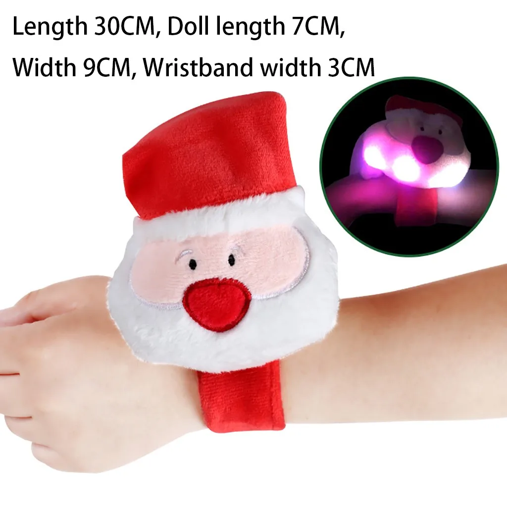 christmas gift led light glow clap circle pat