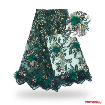 Nigeria lace sequin fabric 2019 high quality African lace fabric lace material for Frence tulle lace f190814
Nigeria lace sequin fabric 2019 high quality African lace fabric lace material for Frence tulle lace f190814