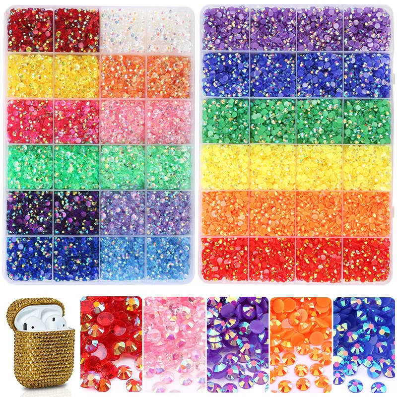 Promotion Resin Rhinestone Mix Color And Size Round Flatback Glue On Stones For DIY Nail Art
Promotion Resin Rhinestone Mix Color And Size Round Flatback Glue On Stones For DIY Nail Art