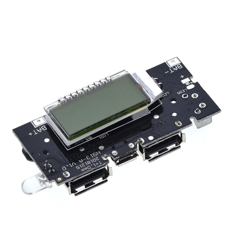 Dual USB 5V 1A 2.1A Mobile Power Bank 18650 Battery Charger PCB Power Module LED LCD Solar Charging Board for Phone DIY
Dual USB 5V 1A 2.1A Mobile Power Bank 18650 Battery Charger PCB Power Module LED LCD Solar Charging Board for Phone DIY