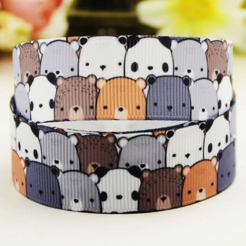 7/8'' 22mm,1" 25mm,1-1/2" 38mm,3" 75mm Bear Cartoon Character printed Grosgrain Ribbon party decoration 10 Yards X-02695
7/8'' 22mm,1" 25mm,1-1/2" 38mm,3" 75mm Bear Cartoon Character printed Grosgrain Ribbon party decoration 10 Yards X-02695