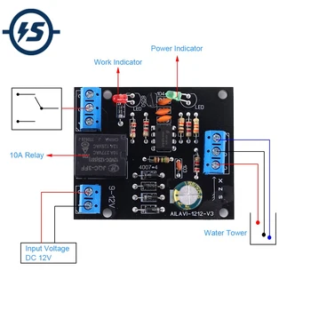 Voltage Monitor Module 0V-100V Voltage Tester for Battery Water Level Detection Sensor Module Liquid Level Controller DC 12V
Voltage Monitor Module 0V-100V Voltage Tester for Battery Water Level Detection Sensor Module Liquid Level Controller DC 12V