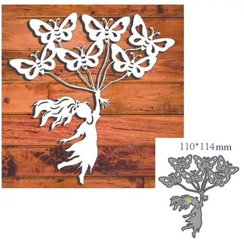 metal cutting dies cut die mold Girl and butterfly decoration Scrapbook paper craft knife mould blade punch stencils dies 
metal cutting dies cut die mold Girl and butterfly decoration Scrapbook paper craft knife mould blade punch stencils dies