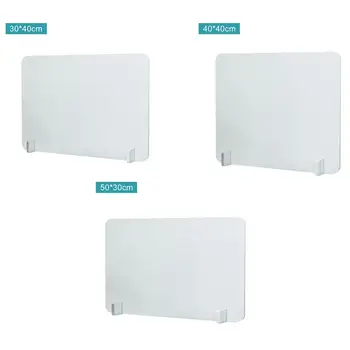Baffle Anti-splashing Desktop Partition Thick Anti-slip Isolation Protection Board For Office School Canteen Protective Tool
Baffle Anti-splashing Desktop Partition Thick Anti-slip Isolation Protection Board For Office School Canteen Protective Tool