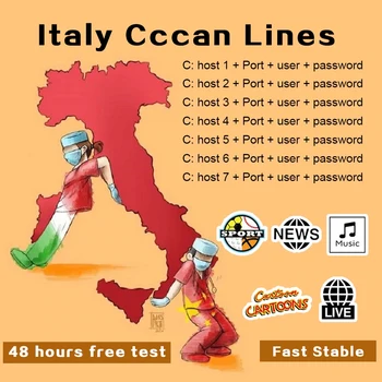 2020 1 year 7 lines Europe Cccams lines Server DVBS IKS Receptor Satelite TV Receiver Europe Cccam oscam Cline Spain Italy DE
2020 1 year 7 lines Europe Cccams lines Server DVBS IKS Receptor Satelite TV Receiver Europe Cccam oscam Cline Spain Italy DE