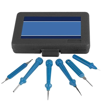 6-Piece Terminal Release Tool Set with Case,Terminal Remover ,Terminal Remover Professional Auto Repair Tool
6-Piece Terminal Release Tool Set with Case,Terminal Remover ,Terminal Remover Professional Auto Repair Tool