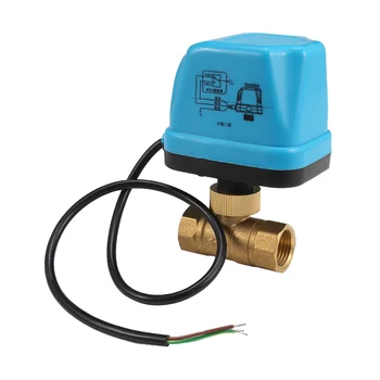 12V Electric Motorized Thread Ball Valve Air-conditioning Water System Controller 2-way 3-wire
12V Electric Motorized Thread Ball Valve Air-conditioning Water System Controller 2-way 3-wire