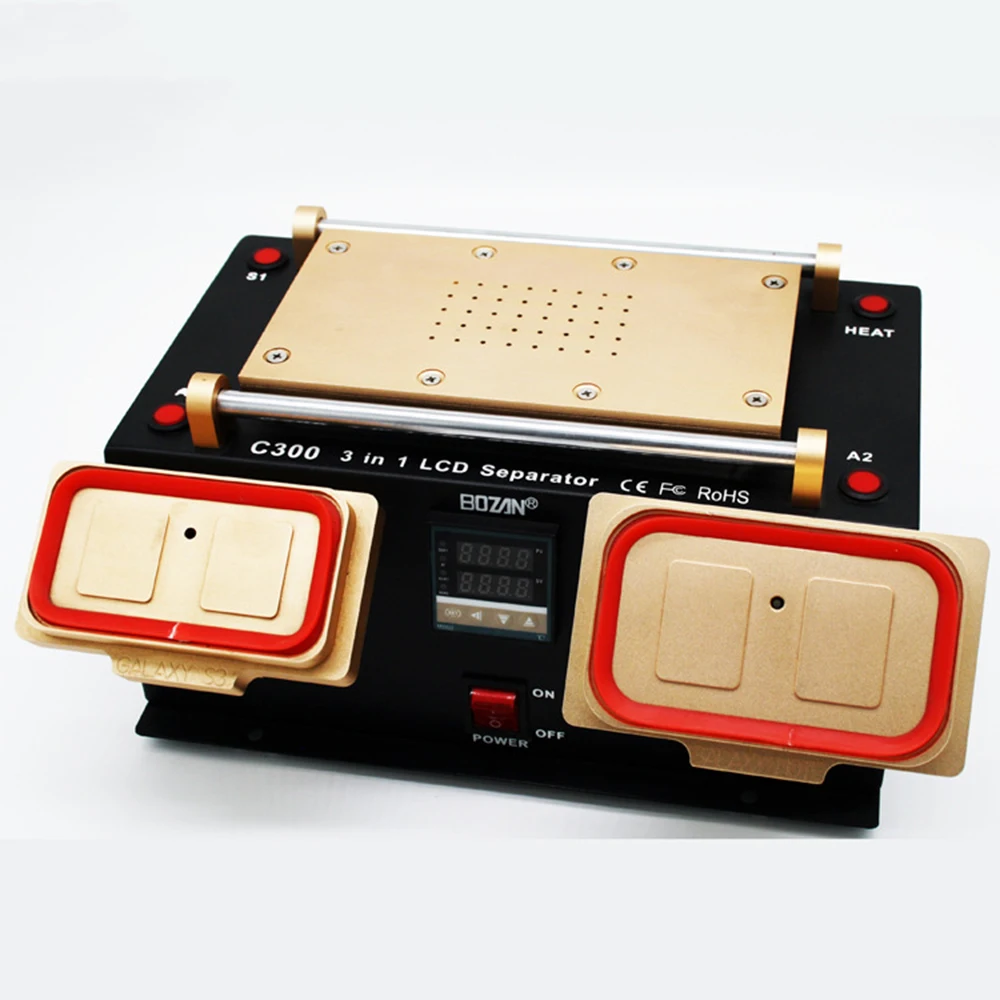 BOZAN C300 3 in 1 A frame separator mobile phone screen separator assembly splitter screen burst repair equipment AC110V/220V
BOZAN C300 3 in 1 A frame separator mobile phone screen separator assembly splitter screen burst repair equipment AC110V/220V