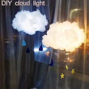 2 colors DIY Handmade Cotton light Gift Birthday Night Light Cloud Shape Lamp Bedroom Creative Illumination kids room decoration
2 colors DIY Handmade Cotton light Gift Birthday Night Light Cloud Shape Lamp Bedroom Creative Illumination kids room decoration