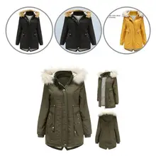 Great Winter Jacket Solid Color Plush Lining Warm Tight Waist Winter Jacket Women Coat Women Coat
Great Winter Jacket Solid Color Plush Lining Warm Tight Waist Winter Jacket Women Coat Women Coat