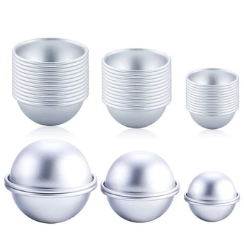 Bath Bomb Mold, 36 Pieces 3 Size Metal DIY Bath Bomb Kit for Crafting Handmade Spa Bomb Fizzies
Bath Bomb Mold, 36 Pieces 3 Size Metal DIY Bath Bomb Kit for Crafting Handmade Spa Bomb Fizzies