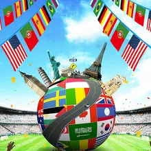 20/50/100/200 Flags Banners String Detachable National Flags Bunting Party Bar Hanging Decorations For 2020 Sports Festival
20/50/100/200 Flags Banners String Detachable National Flags Bunting Party Bar Hanging Decorations For 2020 Sports Festival