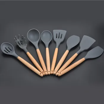 8Pcs Cooking Utensils Set Silicone Kitchen Utensil Set Non-stick Spatula Cooking Tools Gift
8Pcs Cooking Utensils Set Silicone Kitchen Utensil Set Non-stick Spatula Cooking Tools Gift