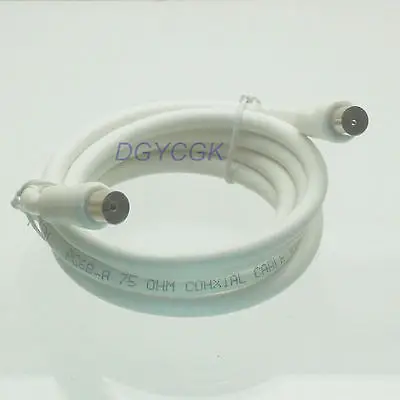 DHL/EMS 50 Sets*1.42M RG6 IEC TV 75ohm Coax/Coaxial TV/Satellite/Cable/Digital/HDTV Cord/Wire -h2 
DHL/EMS 50 Sets*1.42M RG6 IEC TV 75ohm Coax/Coaxial TV/Satellite/Cable/Digital/HDTV Cord/Wire -h2