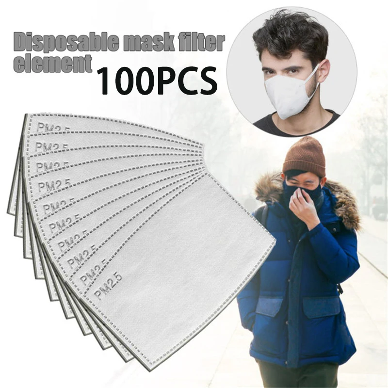 100PCS PM 2.5 Filter Paper Face Mouth Masks Dustproof Mask Facial Protective Cover Masks Set Anti-Dust Surgical Heath Care
100PCS PM 2.5 Filter Paper Face Mouth Masks Dustproof Mask Facial Protective Cover Masks Set Anti-Dust Surgical Heath Care