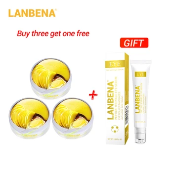 LANBENA Buy 3 Get 1 Free Gift Retinol Eye Mask Eye Patch Collagen Gel Eye Skin Fade Fine Lines Anti Aging Tighten Eyes Skin Care 
LANBENA Buy 3 Get 1 Free Gift Retinol Eye Mask Eye Patch Collagen Gel Eye Skin Fade Fine Lines Anti Aging Tighten Eyes Skin Care