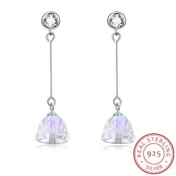 INALIS 925 sterling silver wedding women's hanging diamond crystal Drop earrings pendants fashion jewelry for women for a girl
INALIS 925 sterling silver wedding women's hanging diamond crystal Drop earrings pendants fashion jewelry for women for a girl