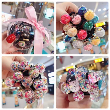 16 Pcs/ Lot Colorfullw/smile Face Children's Head Rope Girl Rubber Band Princess Glass Ball Hair Ring Cute Baby Headdress Set
16 Pcs/ Lot Colorfullw/smile Face Children's Head Rope Girl Rubber Band Princess Glass Ball Hair Ring Cute Baby Headdress Set