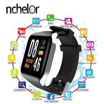Smart Bracelet Band With Heart rate Monitor ECG Blood Pressure IP68 Waterproof Fitness Tracker Wrisatband Men Women Smart Watch
Smart Bracelet Band With Heart rate Monitor ECG Blood Pressure IP68 Waterproof Fitness Tracker Wrisatband Men Women Smart Watch