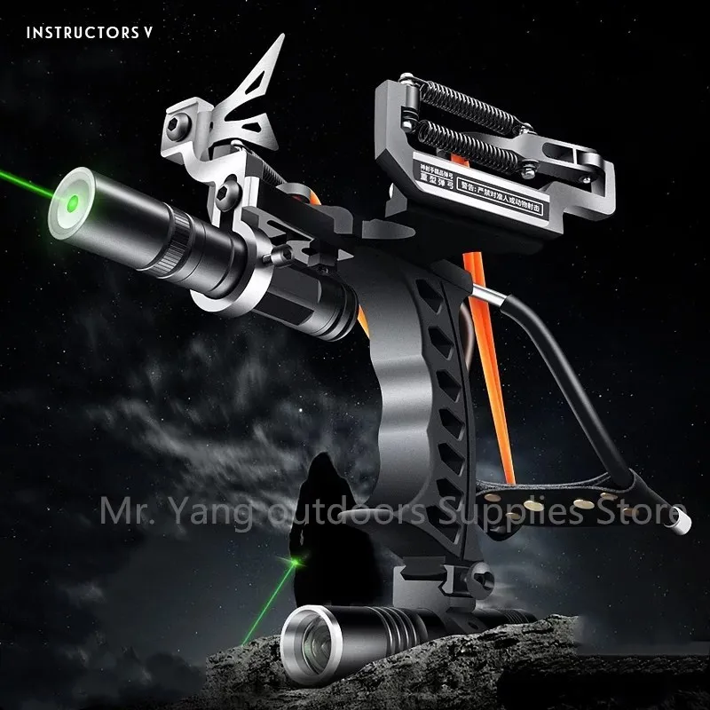 Laser Slingshot Elastic Hunting Fishing Slingshot Shooting Catapult Bow Arrow Rest Bow Sling Shot Crossbow Bolt
Laser Slingshot Elastic Hunting Fishing Slingshot Shooting Catapult Bow Arrow Rest Bow Sling Shot Crossbow Bolt
