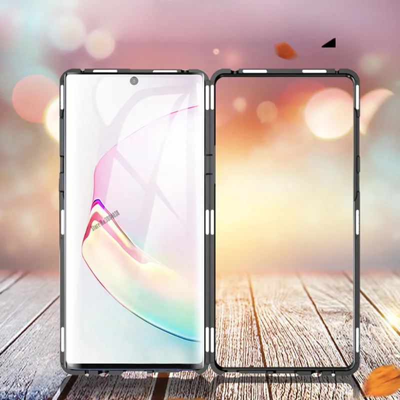 Metal Magnetic Adsorption Case On For Samsung Galaxy Note 10 Pro 9 8 Tempered Glass Back Magnet Bumper Cover On Note10 Pro Cases
Metal Magnetic Adsorption Case On For Samsung Galaxy Note 10 Pro 9 8 Tempered Glass Back Magnet Bumper Cover On Note10 Pro Cases