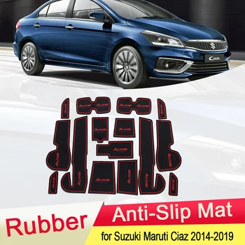 for Suzuki Maruti Ciaz 2014~2019 Rubber Anti-slip Mat Door Groove Cup Pad Gate Slot Cushion Coaster Accessories 2015 2016 2017
for Suzuki Maruti Ciaz 2014~2019 Rubber Anti-slip Mat Door Groove Cup Pad Gate Slot Cushion Coaster Accessories 2015 2016 2017