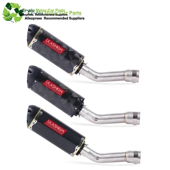 Motorcycle Muffler Exhaust Full System Connect Link Pipe Middle Pipe Slip On For YAMAHA FZ1 FZ1N FZ1000 2005-2016
Motorcycle Muffler Exhaust Full System Connect Link Pipe Middle Pipe Slip On For YAMAHA FZ1 FZ1N FZ1000 2005-2016