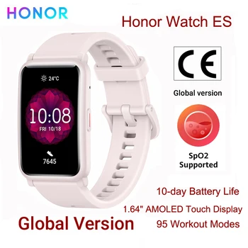 Global Version Honor Watch ES Smart Watch 1.64 inch AMOLED Touch Heart Rate Blood Oxygen 5ATM Virtual Coach 10 Day Battery Life
Global Version Honor Watch ES Smart Watch 1.64 inch AMOLED Touch Heart Rate Blood Oxygen 5ATM Virtual Coach 10 Day Battery Life