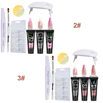 Poly Nail Extension Gel Kit Colors Poly Gel Nail Lamp False Nail Tips Kit Nail Extension Set Gel Nail Enhancement Kit New
Poly Nail Extension Gel Kit Colors Poly Gel Nail Lamp False Nail Tips Kit Nail Extension Set Gel Nail Enhancement Kit New