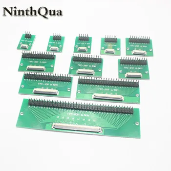 1PCS DIY FPC FFC flat cable connection Board 0.5 mm Pitch connector 6 8 10 12 20 24 26 30 40 50 60 80 Pin 0.5 change 2.54
1PCS DIY FPC FFC flat cable connection Board 0.5 mm Pitch connector 6 8 10 12 20 24 26 30 40 50 60 80 Pin 0.5 change 2.54
