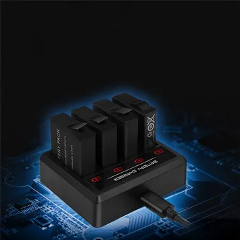 Universal 4-Slot Battery Charger Type C Battery Charging Station for Gopro Hero 5 6 7 8 Battery Parts
Universal 4-Slot Battery Charger Type C Battery Charging Station for Gopro Hero 5 6 7 8 Battery Parts