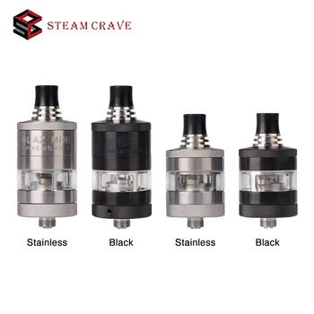 Original Steam Crave Glaz Mini RTA 2ml/5ml Capacity with single coil deck & unique airflow system 22mm RTA vs Zeus X/ Manta RTA
Original Steam Crave Glaz Mini RTA 2ml/5ml Capacity with single coil deck & unique airflow system 22mm RTA vs Zeus X/ Manta RTA