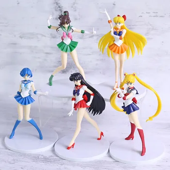 Sailor Moon Venus Mars Jupiter Mercury Girls Memories Figure Collectible PVC Model Toy Figurals
Sailor Moon Venus Mars Jupiter Mercury Girls Memories Figure Collectible PVC Model Toy Figurals