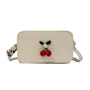 Crossbody Bags For Women Straw Cherry Handbags Women Bag Mini Flap Hand Shoulder Bag Women Messenger Bag White 
Crossbody Bags For Women Straw Cherry Handbags Women Bag Mini Flap Hand Shoulder Bag Women Messenger Bag White