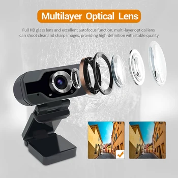 1080p Mini Full Hd Webcam USB Web Camera High-definition Clear Camera Live Broadcast With Noise Cancellation Microphone For PC
1080p Mini Full Hd Webcam USB Web Camera High-definition Clear Camera Live Broadcast With Noise Cancellation Microphone For PC