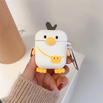 For AirPods 2/1 Case AirPods Pro Case cute duck Pattern silicone Skin Headphone Protective Cover funda For Air pods 2 case funda
For AirPods 2/1 Case AirPods Pro Case cute duck Pattern silicone Skin Headphone Protective Cover funda For Air pods 2 case funda