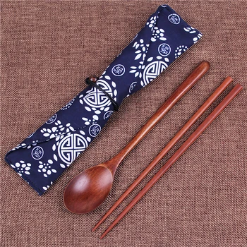 Solid Wood Cutlery Set Environmental Protection Wooden Spoon Chopsticks Portable Outdoor Kitchen Supplies Eco-friendly Tableware
Solid Wood Cutlery Set Environmental Protection Wooden Spoon Chopsticks Portable Outdoor Kitchen Supplies Eco-friendly Tableware