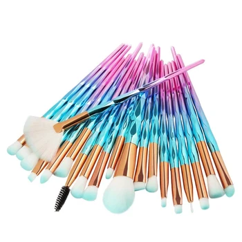 20Pcs Eye Brush Set Eyehadow Eyeliner Blending Crease Kit Make Up Foundation Eyebrow Blush Cosmetic Concealer Brush Pink Blue
20Pcs Eye Brush Set Eyehadow Eyeliner Blending Crease Kit Make Up Foundation Eyebrow Blush Cosmetic Concealer Brush Pink Blue