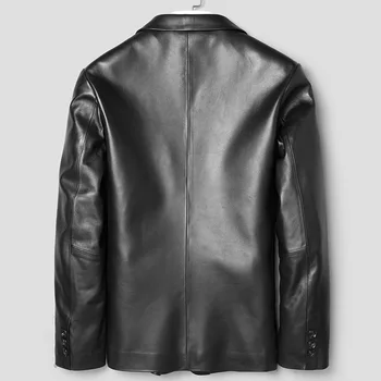 Mens Leather Jacket Real Sheepskin Coat Blazer Genuine Leather Jackets for Men 2020 Chaqueta Cuero Hombre 71H936 KJ2447
Mens Leather Jacket Real Sheepskin Coat Blazer Genuine Leather Jackets for Men 2020 Chaqueta Cuero Hombre 71H936 KJ2447