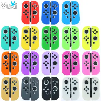 YuXi Silicone Rubber Skin Case Cover For Nintend Switch Joy Con Controller For NX NS Joycon Anti-slip Soft Case
YuXi Silicone Rubber Skin Case Cover For Nintend Switch Joy Con Controller For NX NS Joycon Anti-slip Soft Case