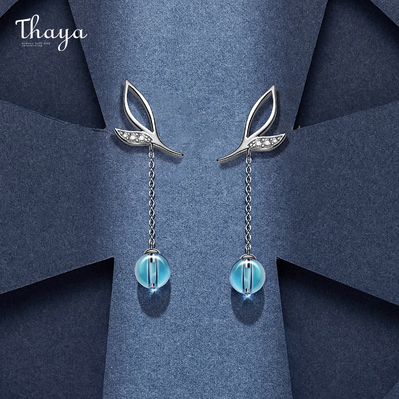Thaya Original Brand Design S925 Silver Needles Earring Plated 18K Gold Zircon Stud For Young Fashion Girl Fine Jewelry Gift
Thaya Original Brand Design S925 Silver Needles Earring Plated 18K Gold Zircon Stud For Young Fashion Girl Fine Jewelry Gift