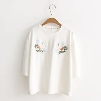 O-Neck T-shirt cotton T Shirts Tops 2018 Fashion T Shirt Women Tops Summer Tshirt
O-Neck T-shirt cotton T Shirts Tops 2018 Fashion T Shirt Women Tops Summer Tshirt