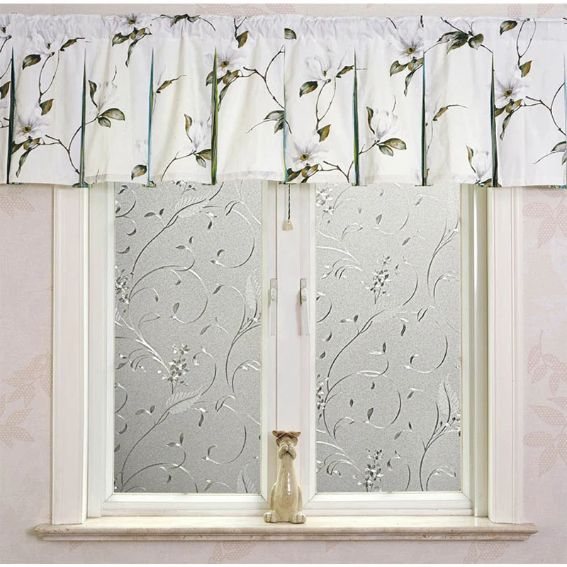 1 Roll Frosted Privacy Floral Pattern Window Film Home Bedroom Bathroom Glass Window Film Stickers No Glue Self Adhesive Sticker
1 Roll Frosted Privacy Floral Pattern Window Film Home Bedroom Bathroom Glass Window Film Stickers No Glue Self Adhesive Sticker