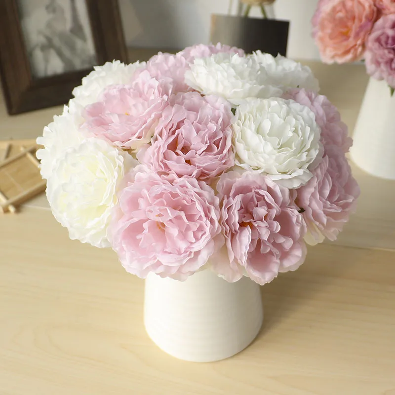 Artificial Simulation Peony Bouquet Wedding Decorations Scene Bridesmaids Holding Peony Silk Flowers Home Background Decoration
Artificial Simulation Peony Bouquet Wedding Decorations Scene Bridesmaids Holding Peony Silk Flowers Home Background Decoration