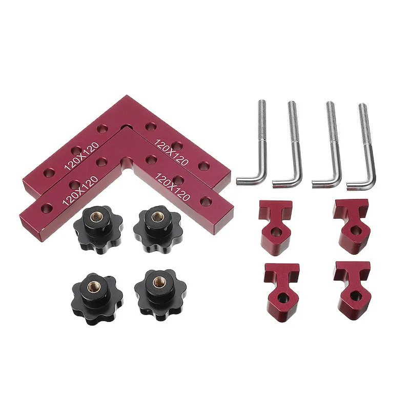 120/140/160mm 90 Degree L-shaped Auxiliary Fixture Positioning Panel Fixing Clip Woodworking Clamping Tool
120/140/160mm 90 Degree L-shaped Auxiliary Fixture Positioning Panel Fixing Clip Woodworking Clamping Tool
