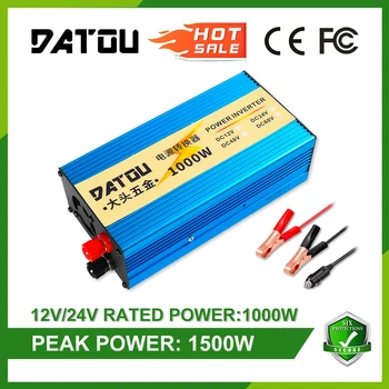 Car Power Inverter Battery 12V 24V to 220V Voltage 1000W 1500W Inverter Charger Car Transformer Convert Inverter for House
Car Power Inverter Battery 12V 24V to 220V Voltage 1000W 1500W Inverter Charger Car Transformer Convert Inverter for House