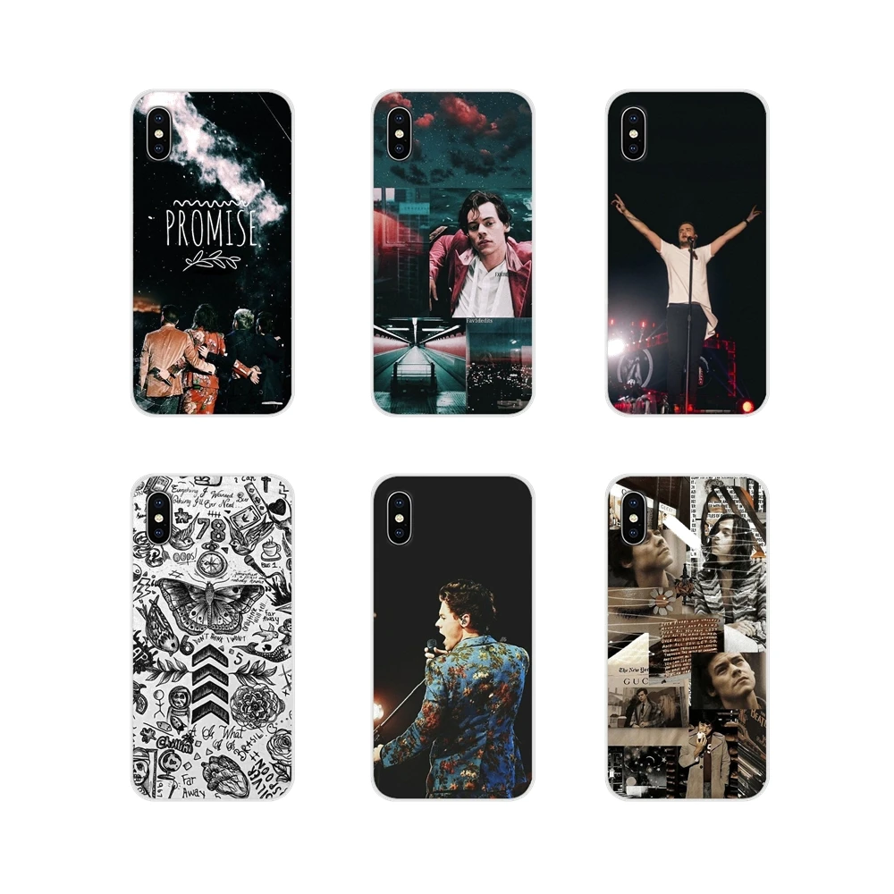 For Xiaomi Redmi Note 3 4 5 6 7 8 Pro Mi Max Mix 2 2S Pocophone F1 Accessories Cases Covers One Direction Tattoos Harry Styles | Мобильные