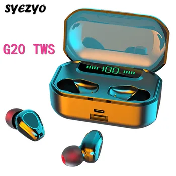 TWS Mini G20 Wireless Bluetooth Headphones Business Headset Waterproof IPX7 Music Earphones Works On Android iOS All Smartphones
TWS Mini G20 Wireless Bluetooth Headphones Business Headset Waterproof IPX7 Music Earphones Works On Android iOS All Smartphones