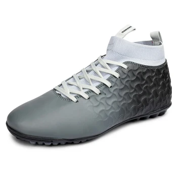 TaoBo High Ankle Football Boots for Adult Men Training Sport Sneakers Size 39-45 Futsal Shoe Dropshipping High Top Cleats 
TaoBo High Ankle Football Boots for Adult Men Training Sport Sneakers Size 39-45 Futsal Shoe Dropshipping High Top Cleats