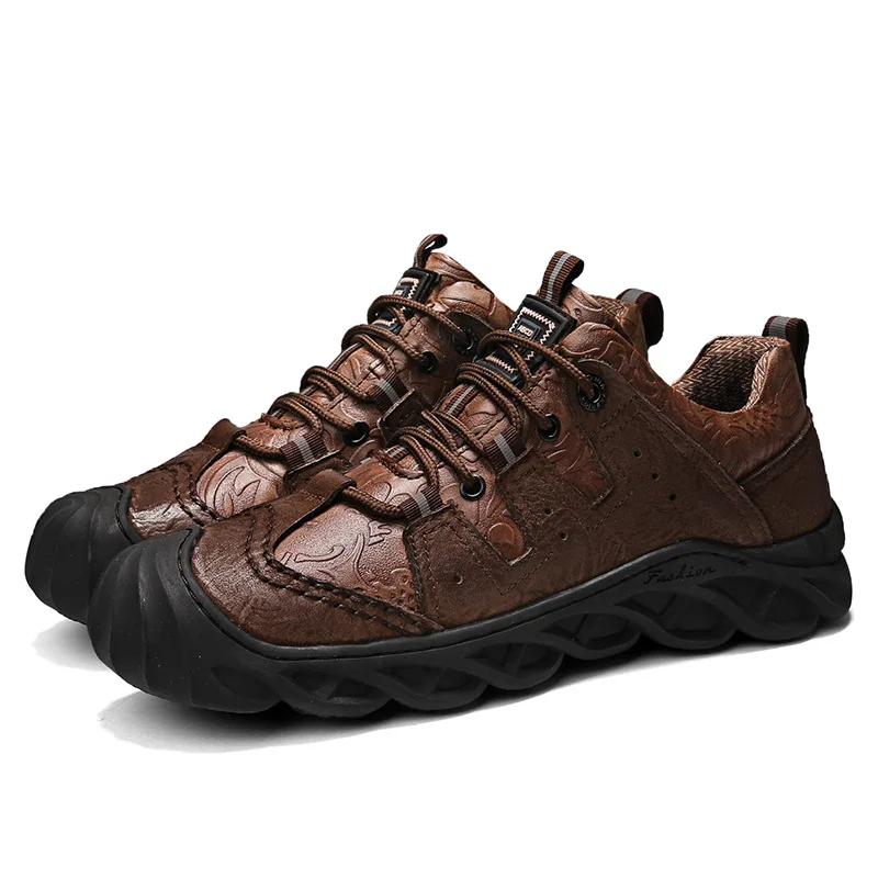 Outdoor sports hiking shoes cowhide large size men's casual Genuine Leather Wear-resistant non-slip running Travel shoes
Outdoor sports hiking shoes cowhide large size men's casual Genuine Leather Wear-resistant non-slip running Travel shoes